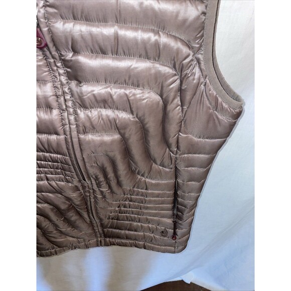 Isis Women’s Puffer Vest Size 10 Gray Going Out Party Warmth - Picture 7 of 12